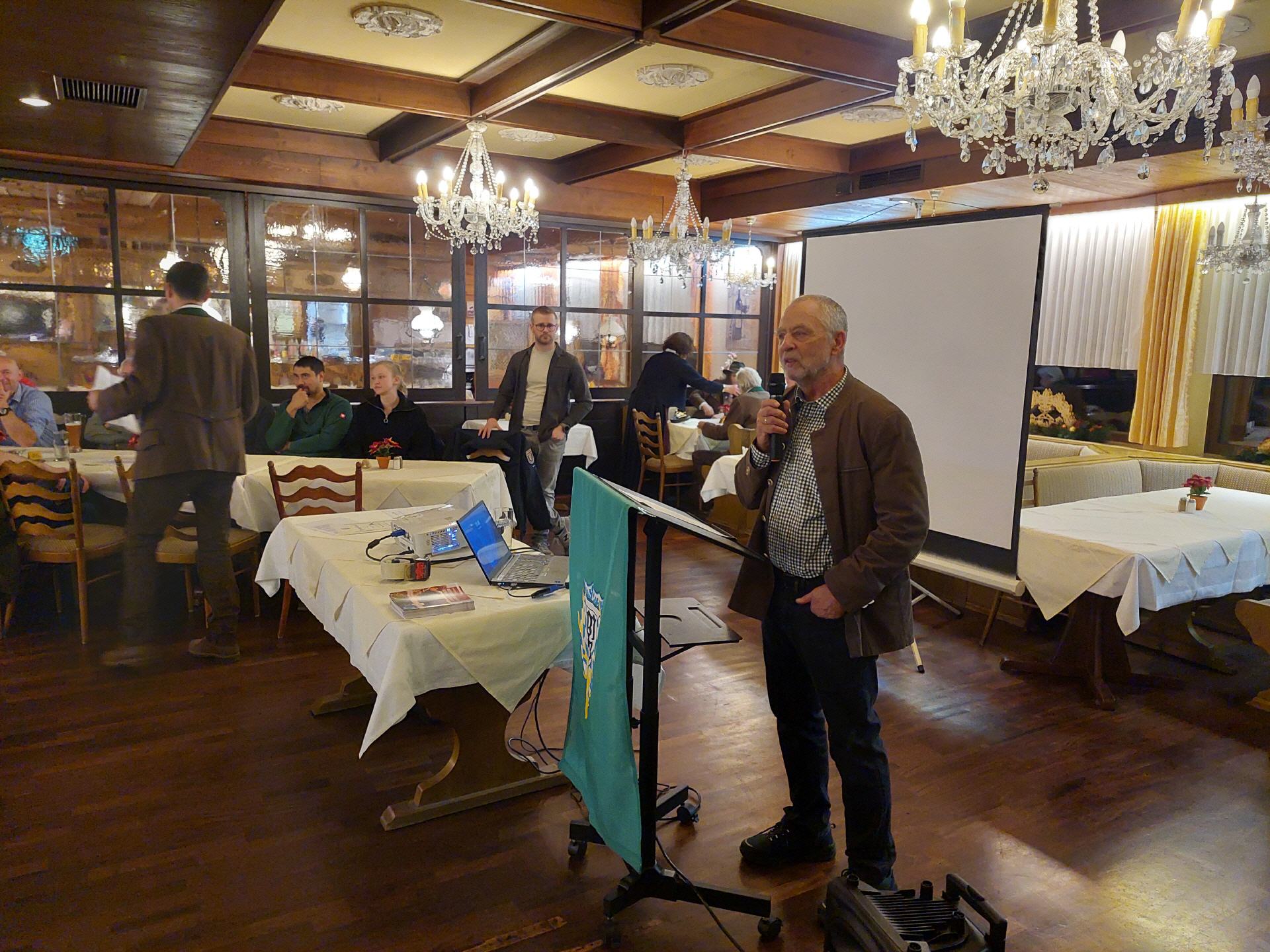 Eröffnung durch 1. Vorstand Herrn Dittrich