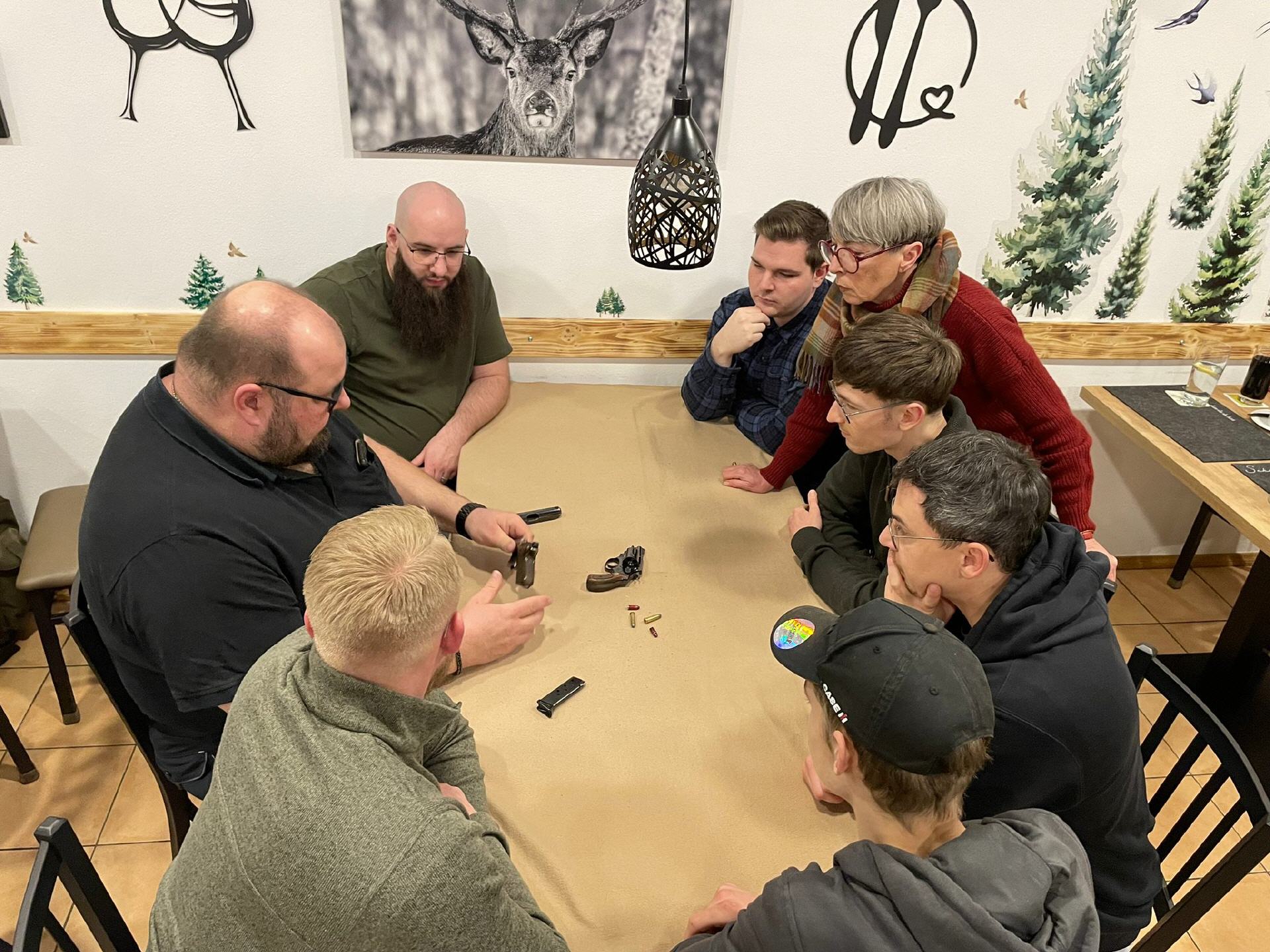 ...Gruppen ge&uuml;bt!